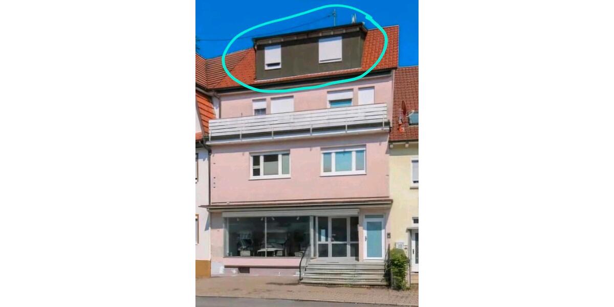 Dachgeschoßwohnung Winterlingen - 1 Zimmer, 53 m&sup2;, 600&euro; | Angebot:26612912