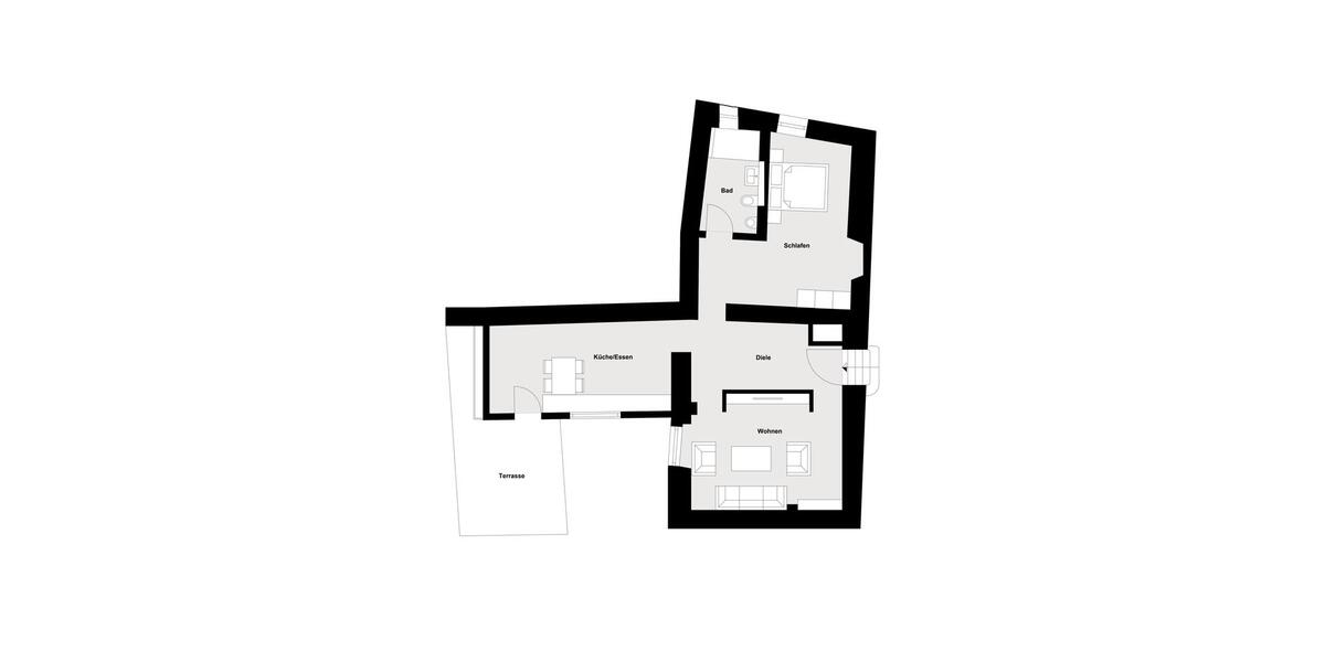 Etagenwohnung Regensburg Kumpfmühl - 3 Zimmer, 88 m&sup2;, 1.490&euro; | Angebot:25805905