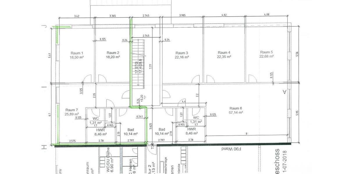 Gewerbegebiet Laaber-Hinterzhof: Büro-Praxis oder evtl. Wohnen und Arbeiten zimmer