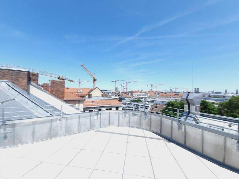 Neubau 4 Zi.-Galerie Dachterrassen-Wohnung in einem denkmalgesch. Altbau zu verm. 4 zimmer