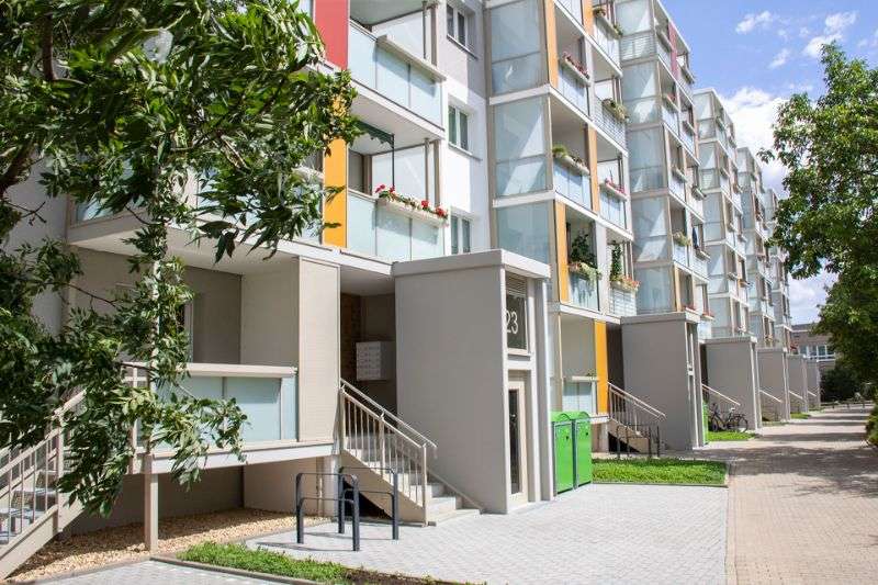 Etagenwohnung Halle (Saale) Heide-Nord/Blumenau - 2 Zimmer, 44 m&sup2;, 315&euro; | Angebot:26756944