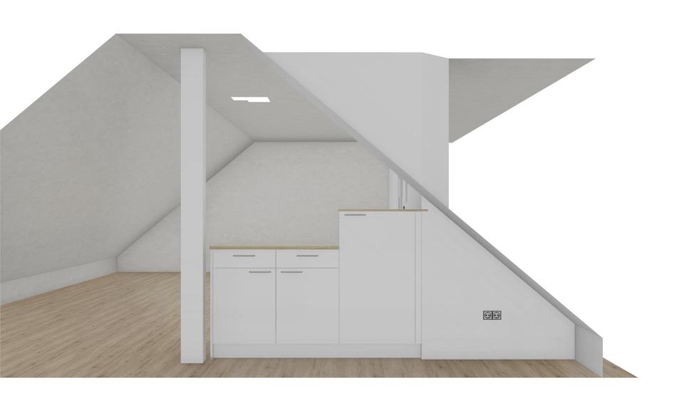 Dachgeschoßwohnung Hirschaid - 1 Zimmer, 46 m&sup2;, 575&euro; | Angebot:24447792