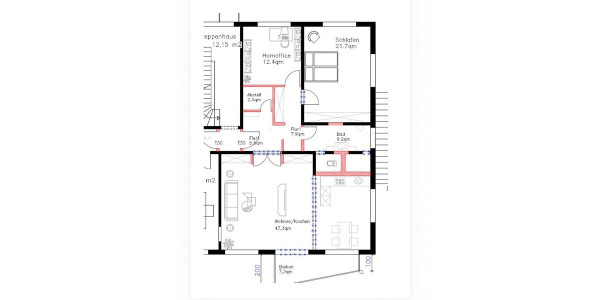 Etagenwohnung Anzing - 3 Zimmer, 106 m&sup2;, 1.750&euro; | Angebot:26521914