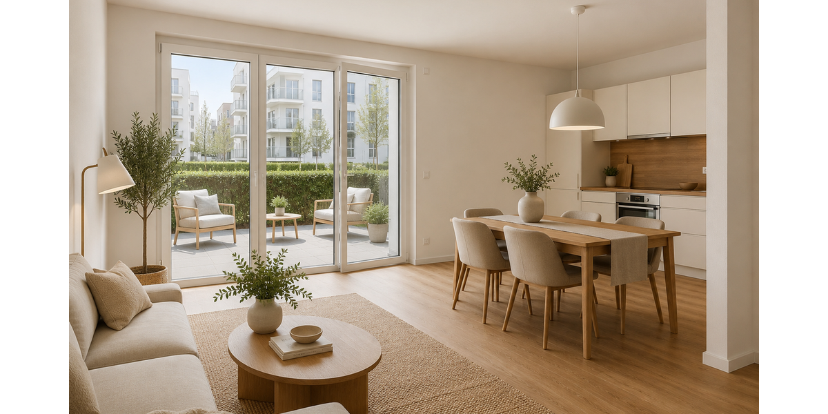 Etagenwohnung Hannover Döhren-Wülfel - 2 Zimmer, 71 m&sup2;, 1.107&euro; | Angebot:27128385
