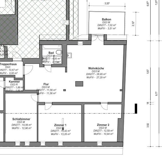 Dachgeschoßwohnung Sangerhausen - 4 Zimmer, 79 m&sup2;, 579&euro; | Angebot:26351011