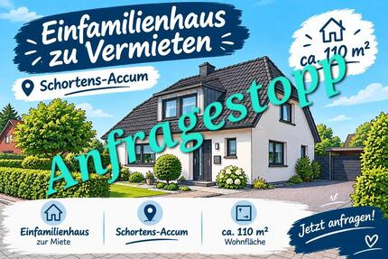 Haus Schortens - 4 Zimmer, 110 m&sup2;, 920&euro; | Angebot:27607125