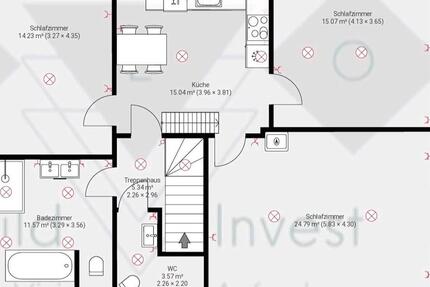 1 möbliertes Zimmer Cuxhaven Altenbruch, Ruhe 4 zimmer