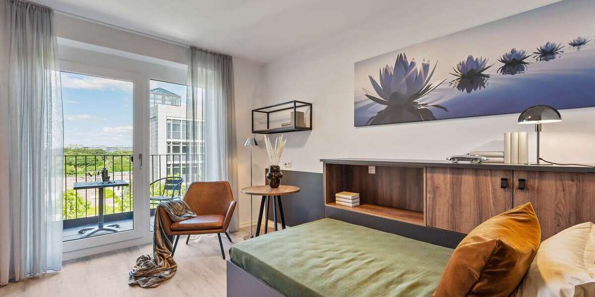 Etagenwohnung Eschborn - 1 Zimmer, 24 m&sup2;, 929&euro; | Angebot:21422666