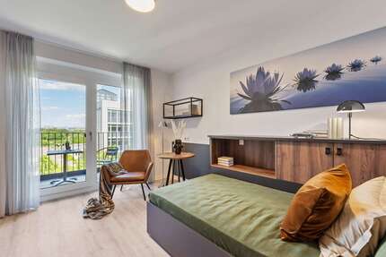 Wohnung zum Mieten in Eschborn 929 € 24 m² 1 zimmer