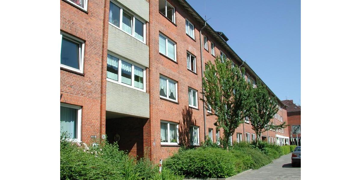 Dachgeschoßwohnung Kiel Gaarden-Ost - 2 Zimmer, 53 m&sup2;, 534&euro; | Angebot:24714632