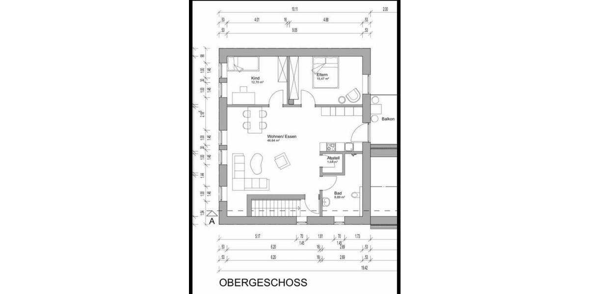 Dachgeschoßwohnung Kalletal - 3 Zimmer, 97 m&sup2;, 900&euro; | Angebot:26606748