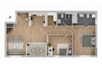 Etagenwohnung Eichstätt - 3 Zimmer, 77 m&sup2;, 850&euro; | Angebot:26663377