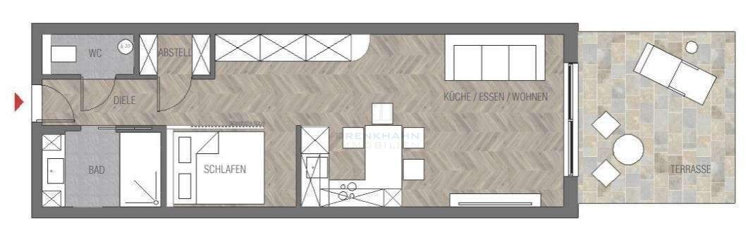 Etagenwohnung Kampen (Sylt) - 1 Zimmer, 55 m&sup2;, 2.990&euro; | Angebot:25731301