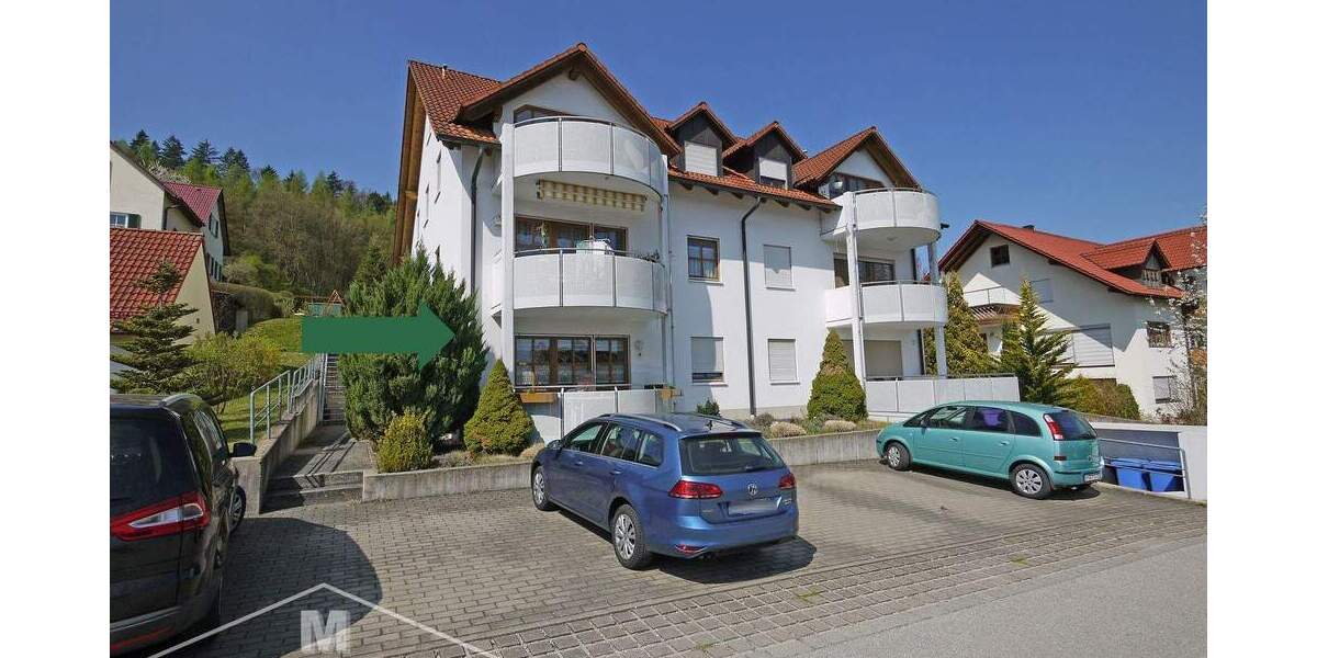 Kompakte 3-Zimmer-Ergeschoss-Whg. mit EBK und Garage in ruhiger Lage von Töging 3 zimmer