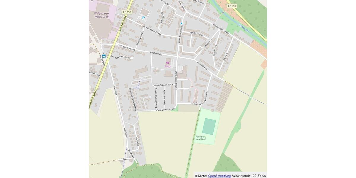 Etagenwohnung Lucka - 2 Zimmer, 56 m&sup2;, 320&euro; | Angebot:22939658
