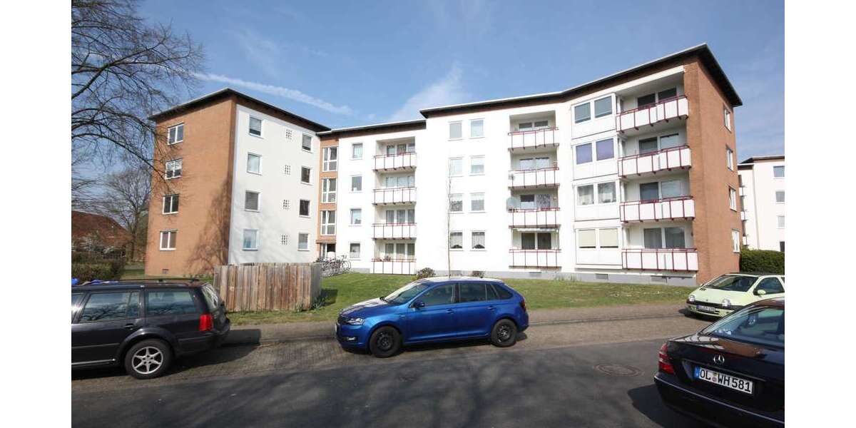 Etagenwohnung Oldenburg Kreyenbrück - 3 Zimmer, 69 m&sup2;, 494&euro; | Angebot:27043105