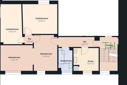 Wohnung Bad Ems - 3 Zimmer, 85 m&sup2;, 760&euro; | Angebot:24659077