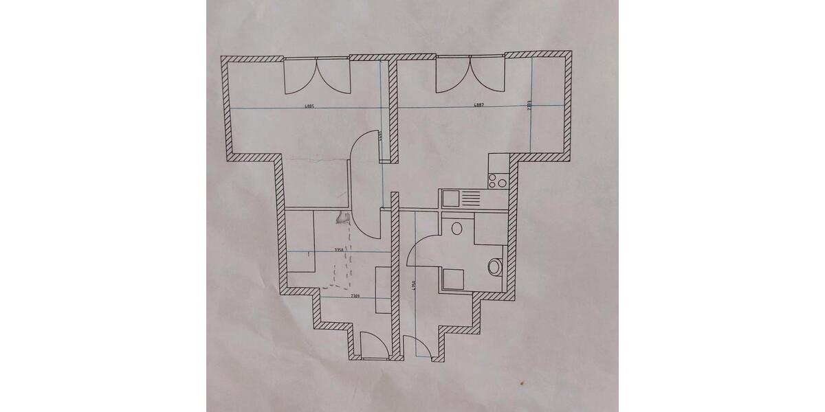 Etagenwohnung Röbel/Müritz Müritz - 3 Zimmer, 67 m&sup2;, 670&euro; | Angebot:25974685