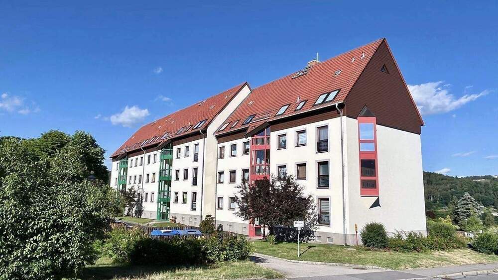 Überragende Fernsicht am Fuße der Augustusburg – perfekt geschnittene 4 Zimmer Wohnung mit Balkon 4 zimmer