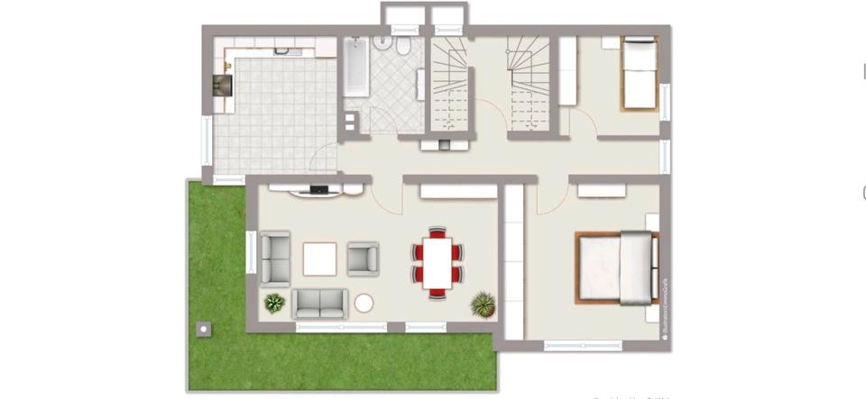 Erdgeschoßwohnung Gütenbach - 3 Zimmer, 83 m&sup2;, 700&euro; | Angebot:25804695