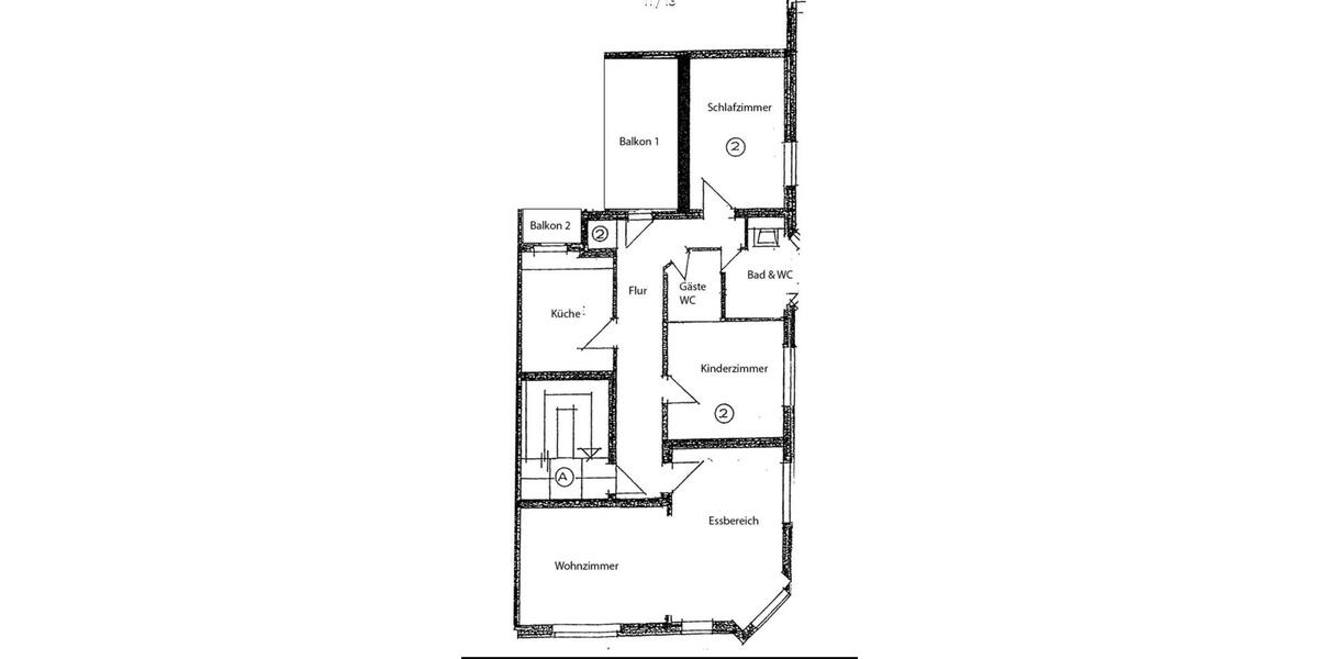 Etagenwohnung Mönchengladbach Nord - 3 Zimmer, 129 m&sup2;, 1.357&euro; | Angebot:26375180