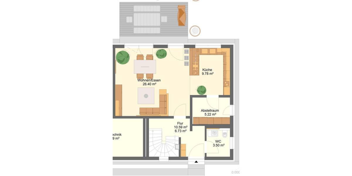 Doppelhaushälfte Chemnitz Rabenstein - 6 Zimmer, 145 m&sup2;, 1.670&euro; | Angebot:25659085