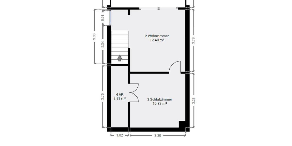 Maisonettenwohnung Grimma - 2 Zimmer, 56 m&sup2;, 450&euro; | Angebot:26644939