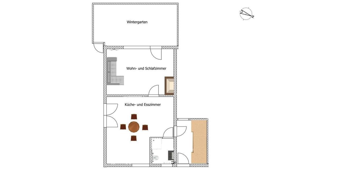 Hochparterre Espenau - 3 Zimmer, 75 m&sup2;, 1.140&euro; | Angebot:26019484