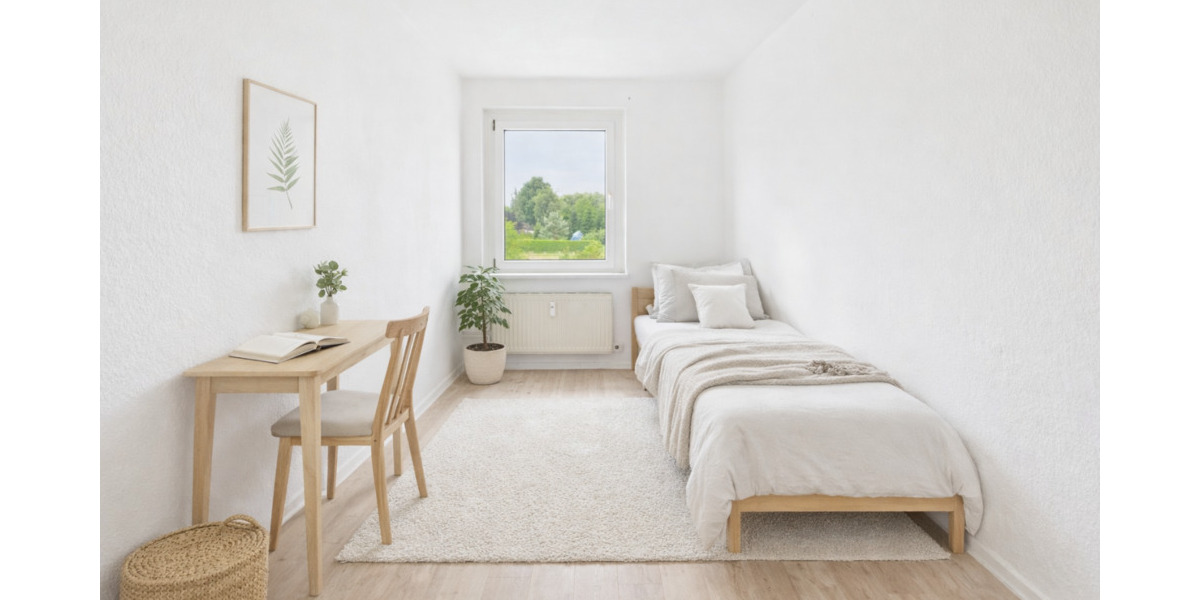 Etagenwohnung Schönfeld - 3 Zimmer, 57 m&sup2;, 319&euro; | Angebot:24183098