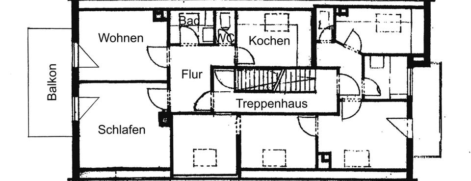 Dachgeschoßwohnung Leonberg - 2 Zimmer, 54 m&sup2;, 860&euro; | Angebot:26567986