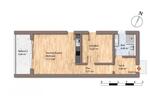 Erdgeschoßwohnung Waldkirchen - 2 Zimmer, 64 m&sup2;, 710&euro; | Angebot:26611728