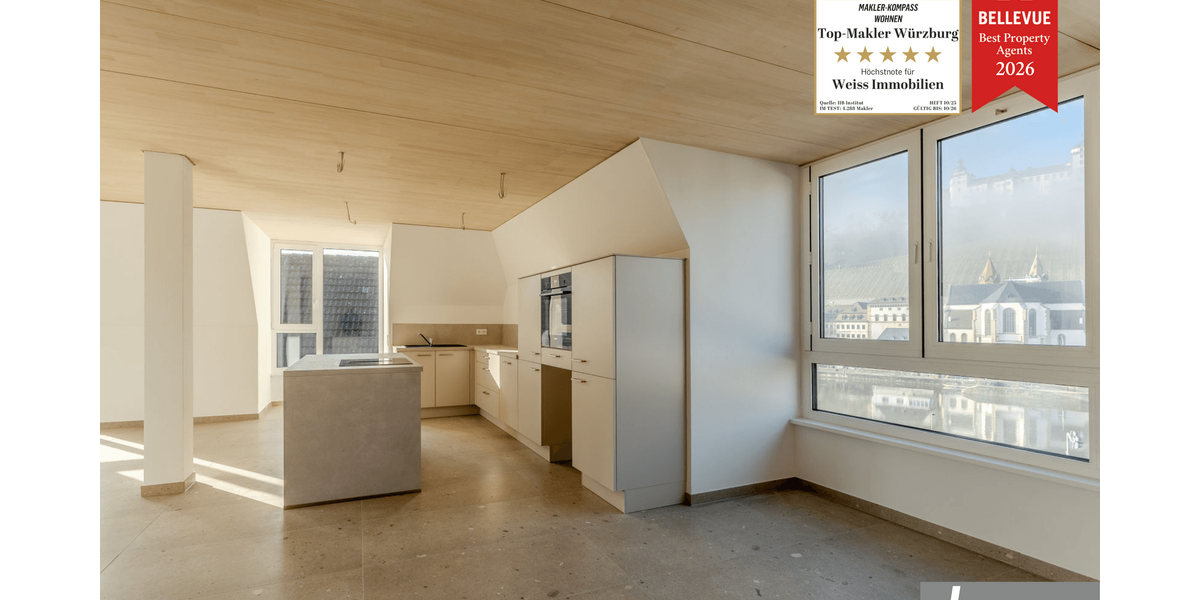 Etagenwohnung Würzburg - 2 Zimmer, 119 m&sup2;, 2.800&euro; | Angebot:24690833