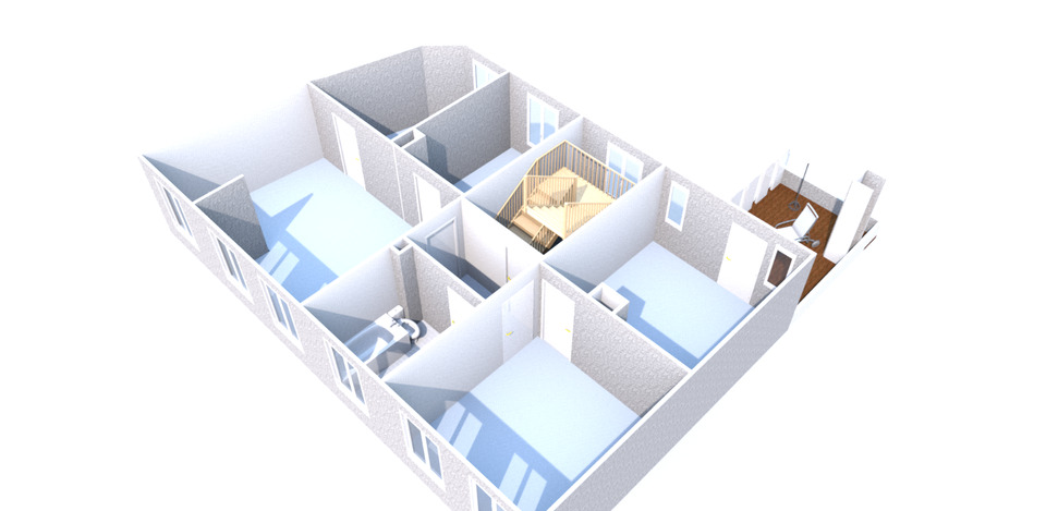 Etagenwohnung Blankenburg (Harz) - 4 Zimmer, 98 m&sup2;, 540&euro; | Angebot:23409085