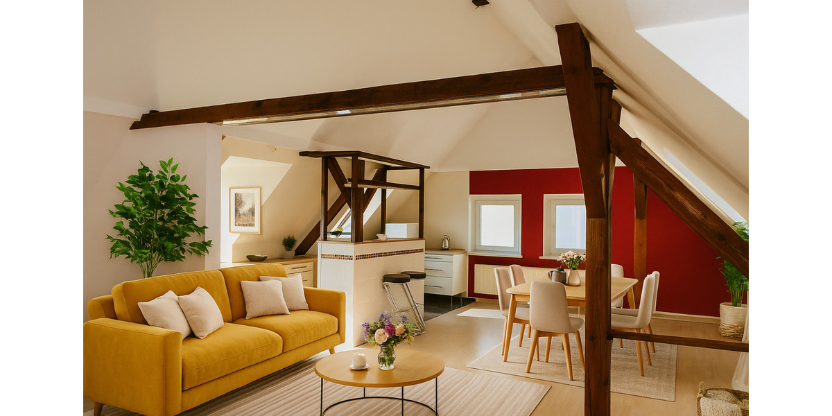 Dachgeschoßwohnung Riesa - 3 Zimmer, 95 m&sup2;, 665&euro; | Angebot:23021009