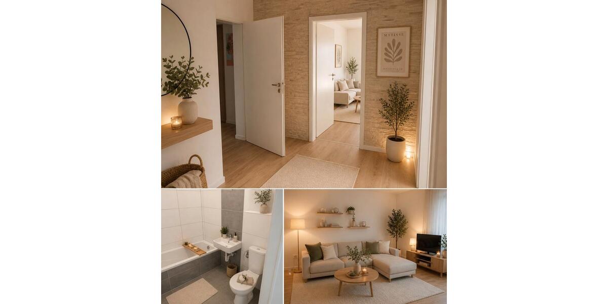 Etagenwohnung Gunzenhausen - 2 Zimmer, 60 m&sup2;, 630&euro; | Angebot:26462942