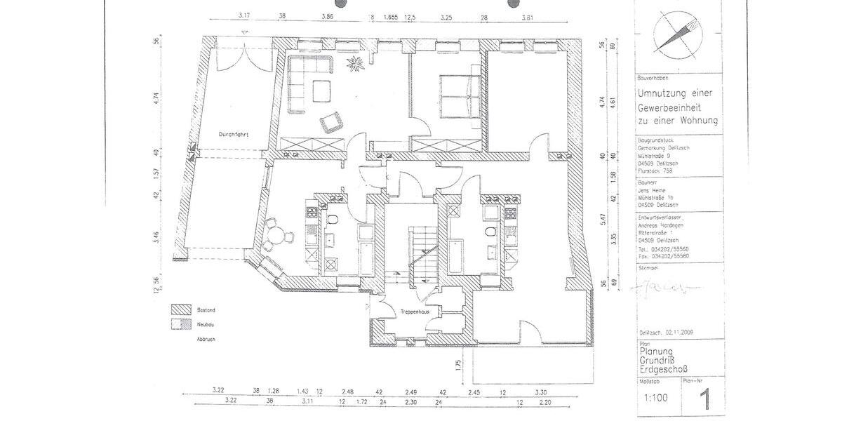 Hochparterre Delitzsch - 4 Zimmer, 143 m&sup2;, 1.299&euro; | Angebot:26630148