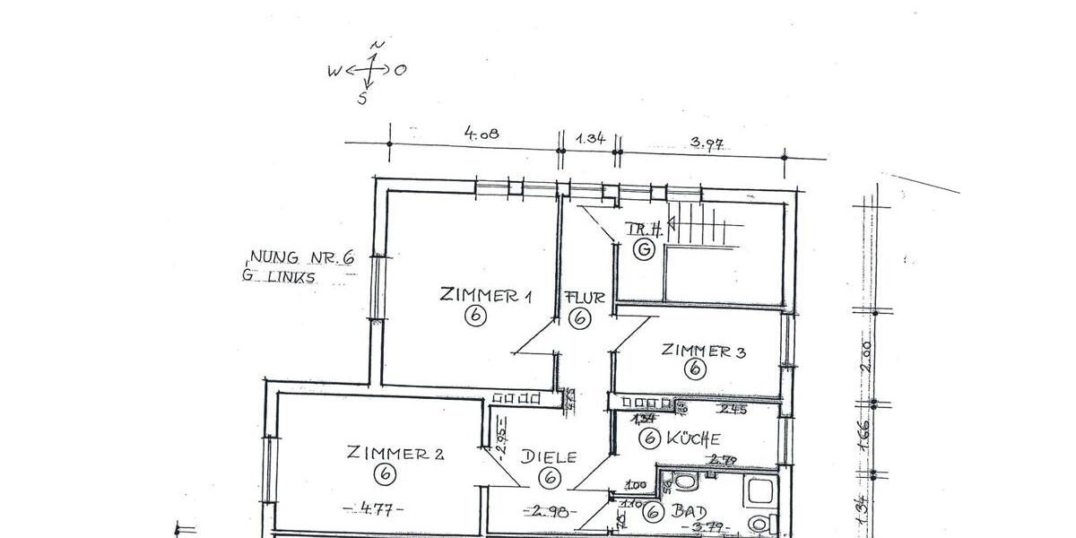 Etagenwohnung Neumünster - 3 Zimmer, 69 m&sup2;, 550&euro; | Angebot:26705926