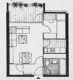 Schöne Zentrale 2-Zimmer-Wohnung in Mannheim zimmer