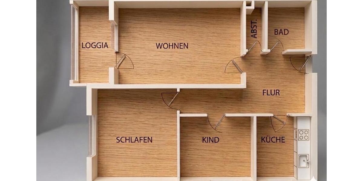 Etagenwohnung Henstedt-Ulzburg Ulzburg - 2.5 Zimmer, 68 m&sup2;, 1.290&euro; | Angebot:26497896