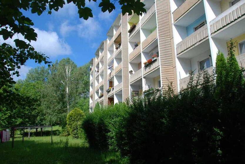 Möblierte 3-Raum-Wohnung mit Balkon