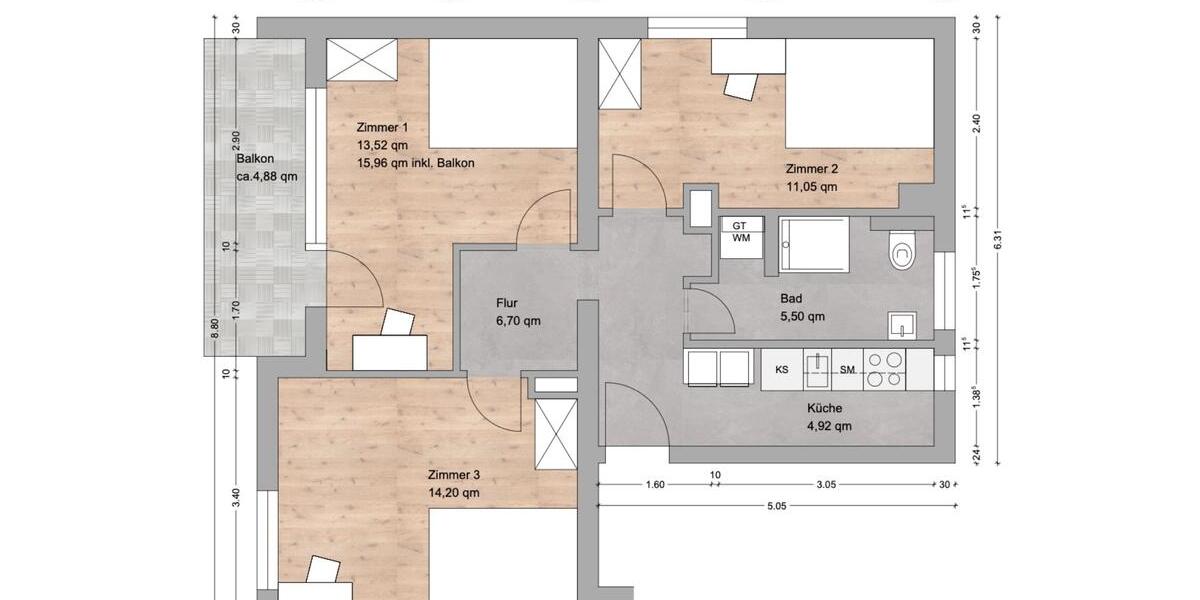 IMMOWERT BLACKWEEK - WIR ÜBERNEHMEN DIE ERSTE MIETE - NUR BIS 10.11 1 zimmer