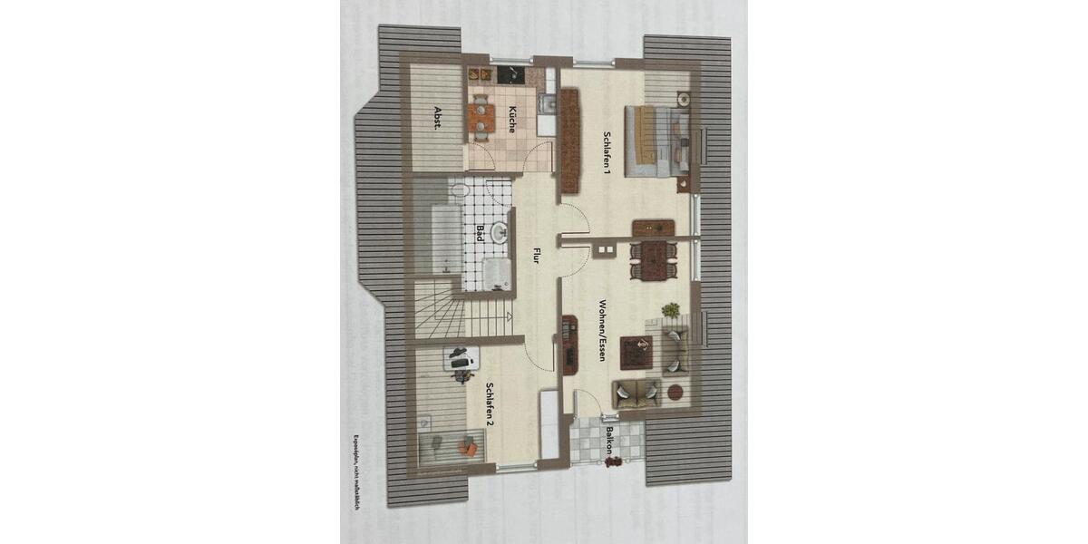 Etagenwohnung Gemünden - 3 Zimmer, 64 m&sup2;, 650&euro; | Angebot:26372925