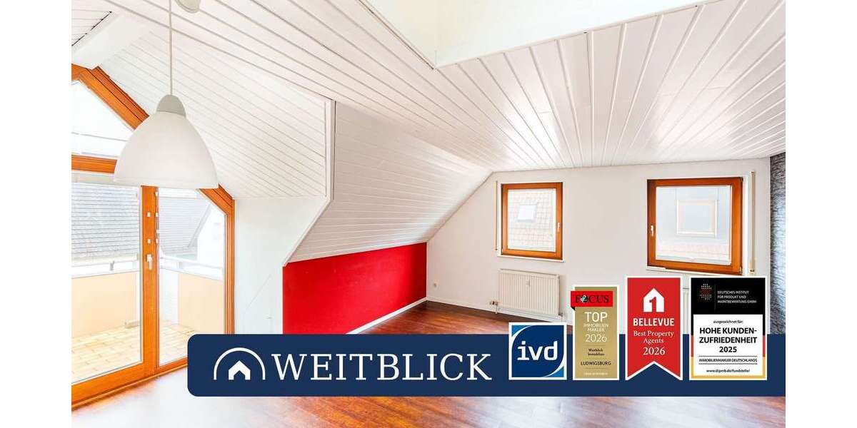 Etagenwohnung Ludwigsburg Hoheneck - 3.5 Zimmer, 70 m&sup2;, 960&euro; | Angebot:26833919