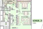 Moderne 2,5-Zimmer EG-Wohnung mit EBK, Balkon, WC, Kellerabteil in Wassertrüdingen