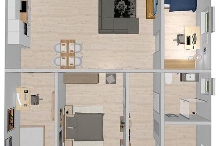 Haus Wittingen - 3 Zimmer, 90 m&sup2;, 990&euro; | Angebot:26358995
