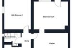 Etagenwohnung Lollar - 1 Zimmer, 20 m&sup2;, 250&euro; | Angebot:24418129