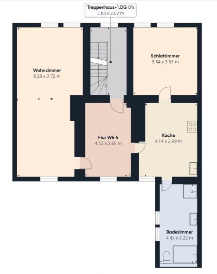 2 Raum Wohnung zu vermieten in bester Lage von Halberstadt