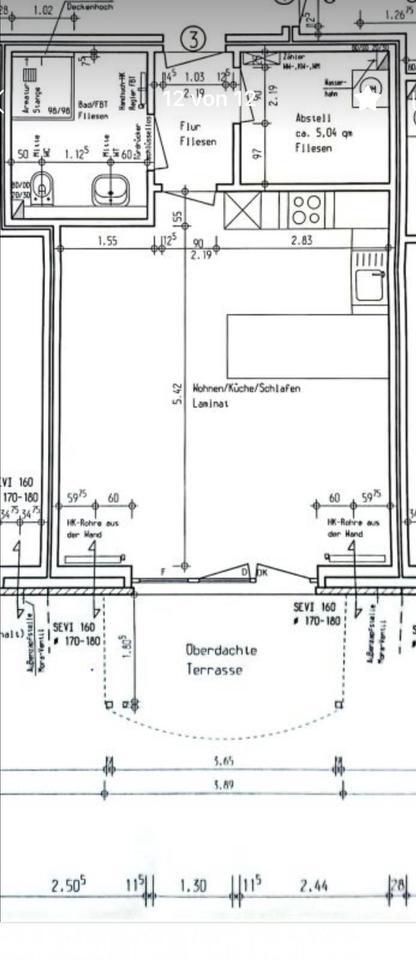 EinZimmerwohnung in Kiel Russee