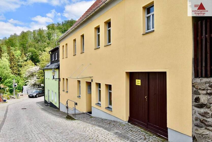 2-Raum-Erdgeschoßwohnung in einem historischen Stadthaus in Lauenstein