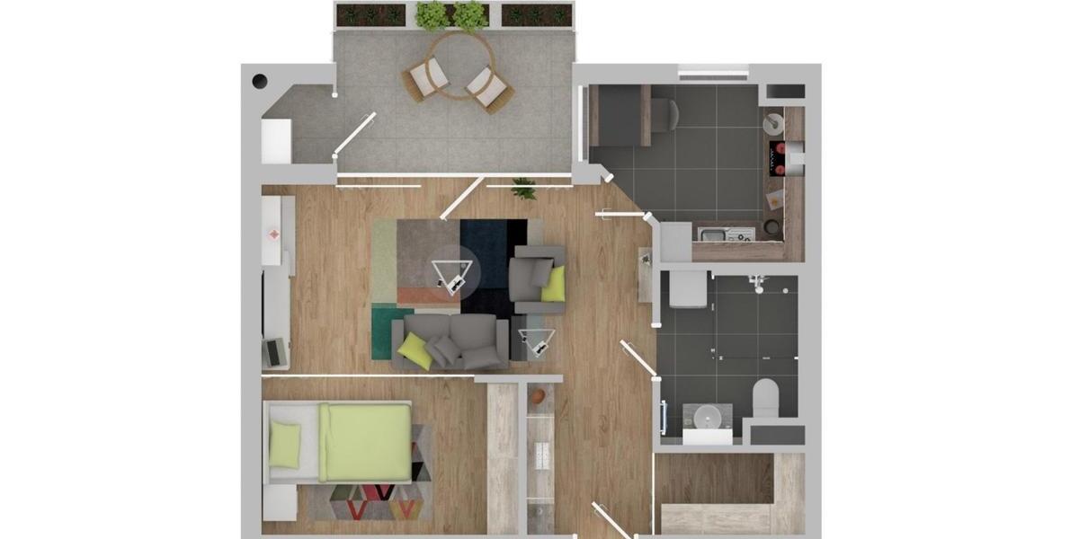 Etagenwohnung Bad Bellingen - 1.5 Zimmer, 45 m&sup2;, 700&euro; | Angebot:26030072